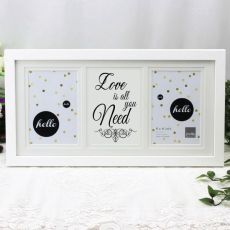 Love Is All You Need White Gallery Frame