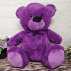 Teddy Bear 40cm Hot Purple