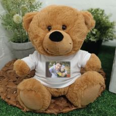 Personalised Photo T-Shirt Teddy Bear Brown