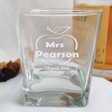 Teacher  Engraved Personalised Scotch Spirit Glass