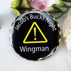Wingman Bucks Night Badge - Personalised