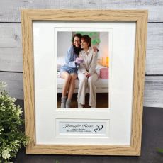 Wooden Photo Frame with Personal Birthday Message