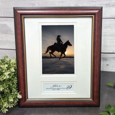 Pet Memorial Photo Frame with Personal Message