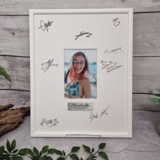 13th Birthday White Signature Frame 4x6 Photo