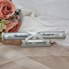 Christening Certificate Holder with stand