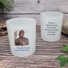 Memorial Photo Candle Holder