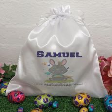Personalised Easter Sack Hunt Bag 35cm  - Tribal Bunny