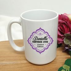 Limited Edition 30th Birthday Personalised Coffee Mug 15oz
