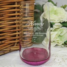 Mother Of The Groom Engraved Personalised Glass Tumbler