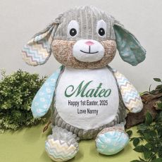 First Easter Bunny Cubbie Plush Mint
