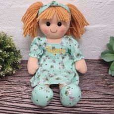 Nora Personalised Girl Rag Doll 35cm