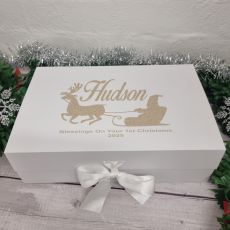 Personalised Christmas Box Sleigh