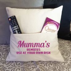Mum Personalised Pocket Pillow Ivory Cover