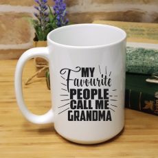 Grandma's Favourite People Personalised Coffee Mug