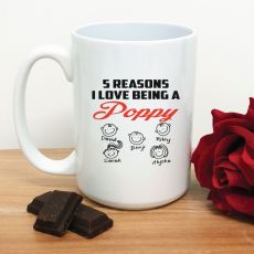 Reasons I Love being a Pop Coffee Mug 15oz